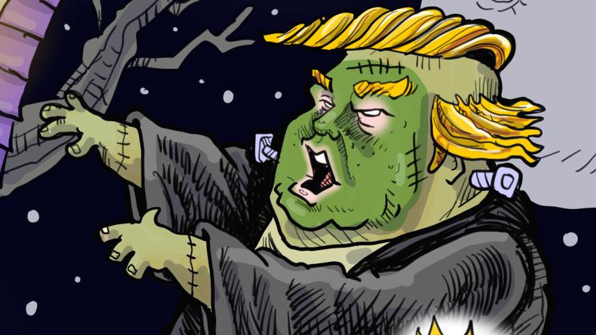 Hands on Wisconsin: Only one presidential candidate is actually scary